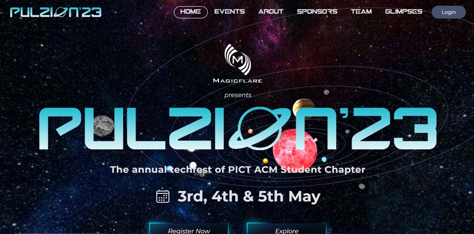 Pulzion Event Management System